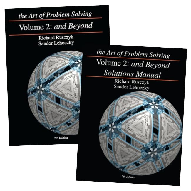 Art of Problem Solving Series Volume 2 — used book cover