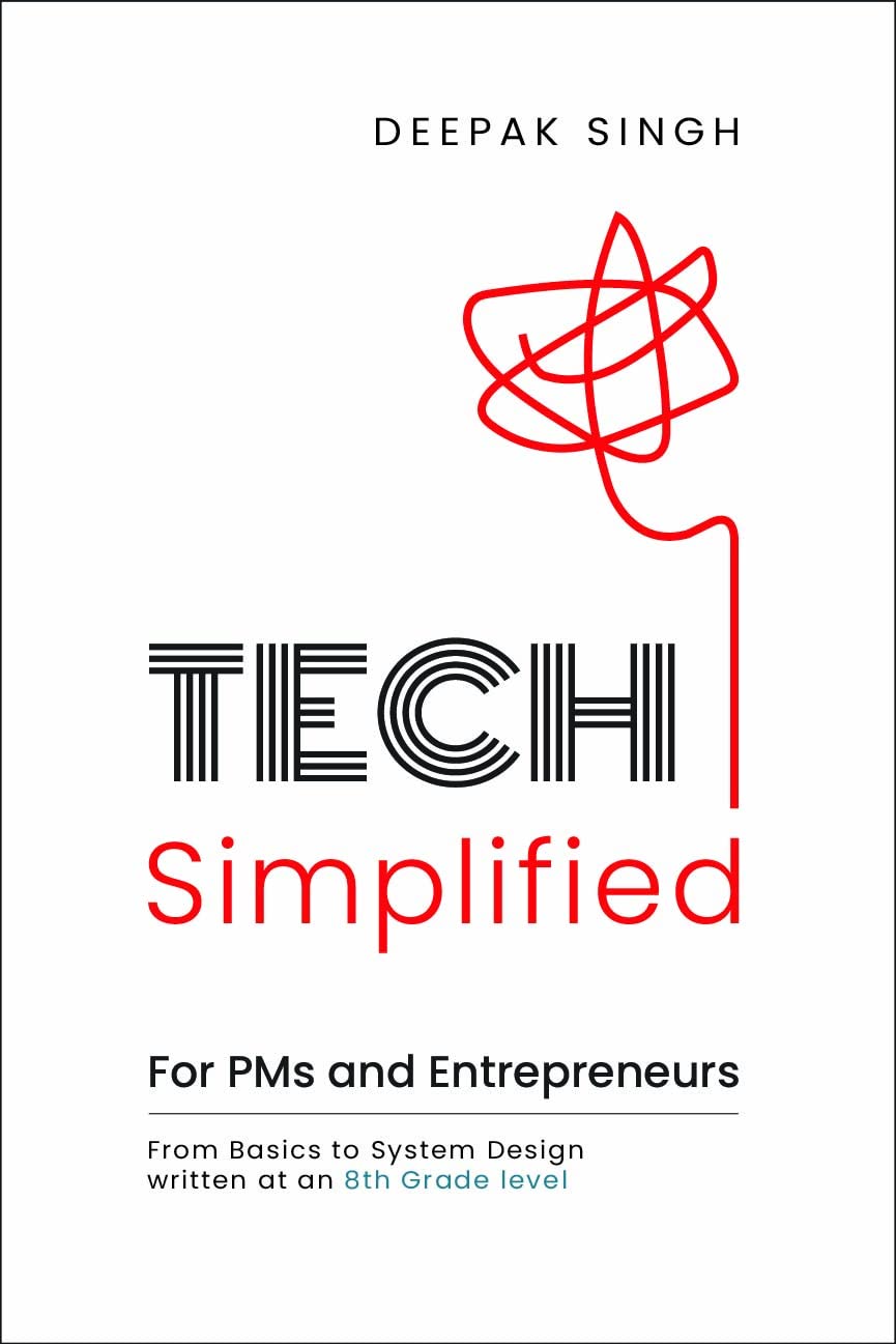 Tech Simplified for PMs and Entrepreneurs — used book cover