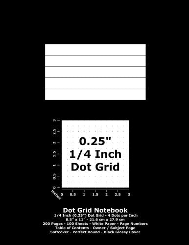 Dot Grid Notebook — used book cover