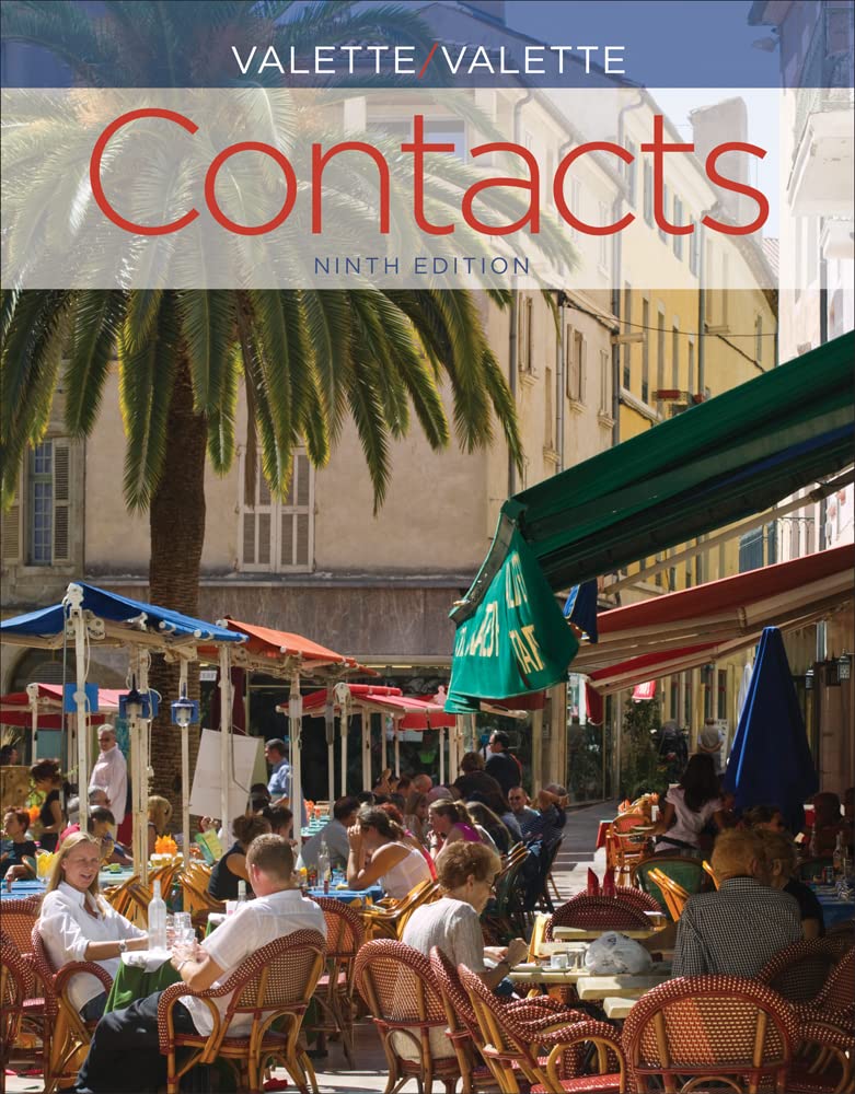 Contacts: Langue et culture françaises (World Languages)