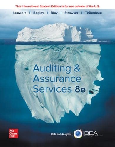 ISE Auditing &amp; Assurance Services (ISE HED IRWIN ACCOUNTING)