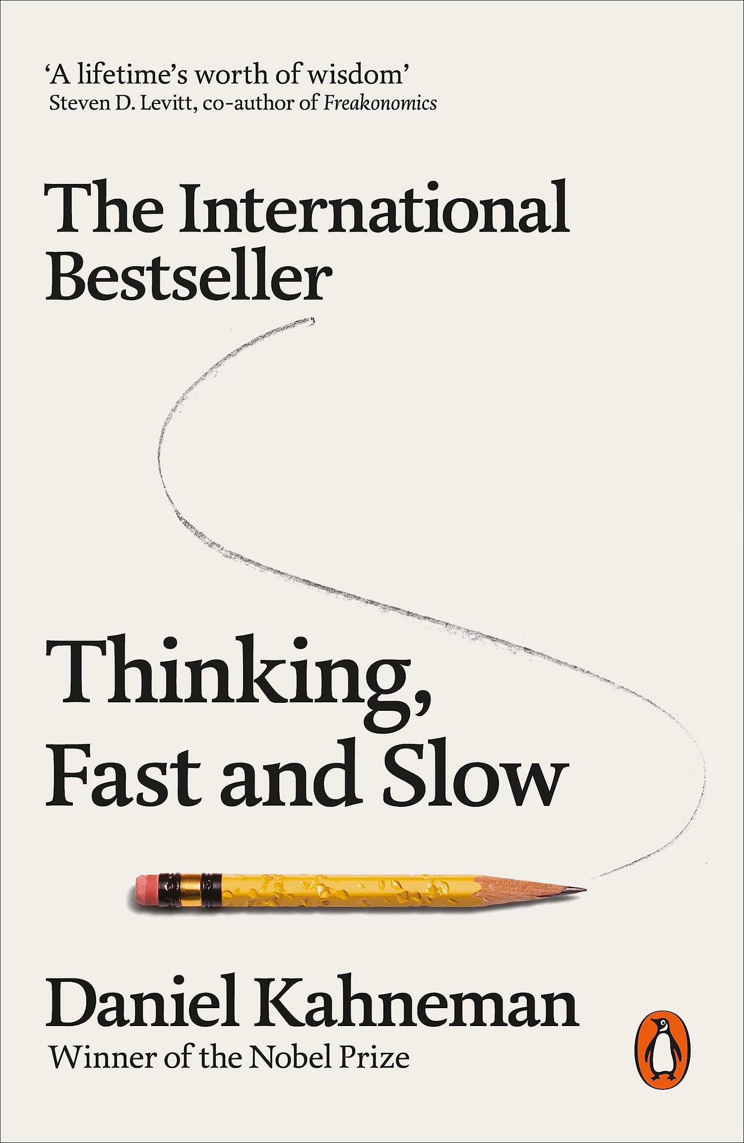 Thinking, Fast and Slow — used book cover