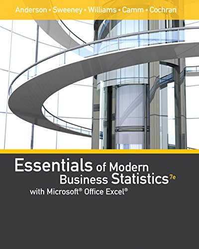 Essentials of Modern Business Statistics with Microsoft Office Excel (Book Only)