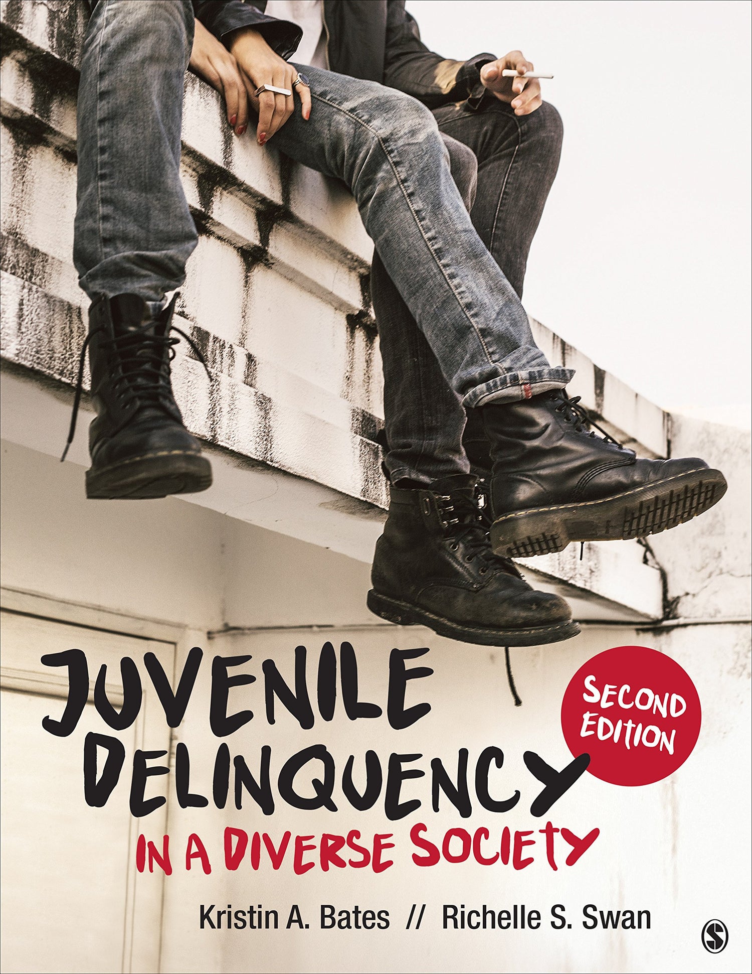 Juvenile Delinquency in a Diverse Society — used book cover