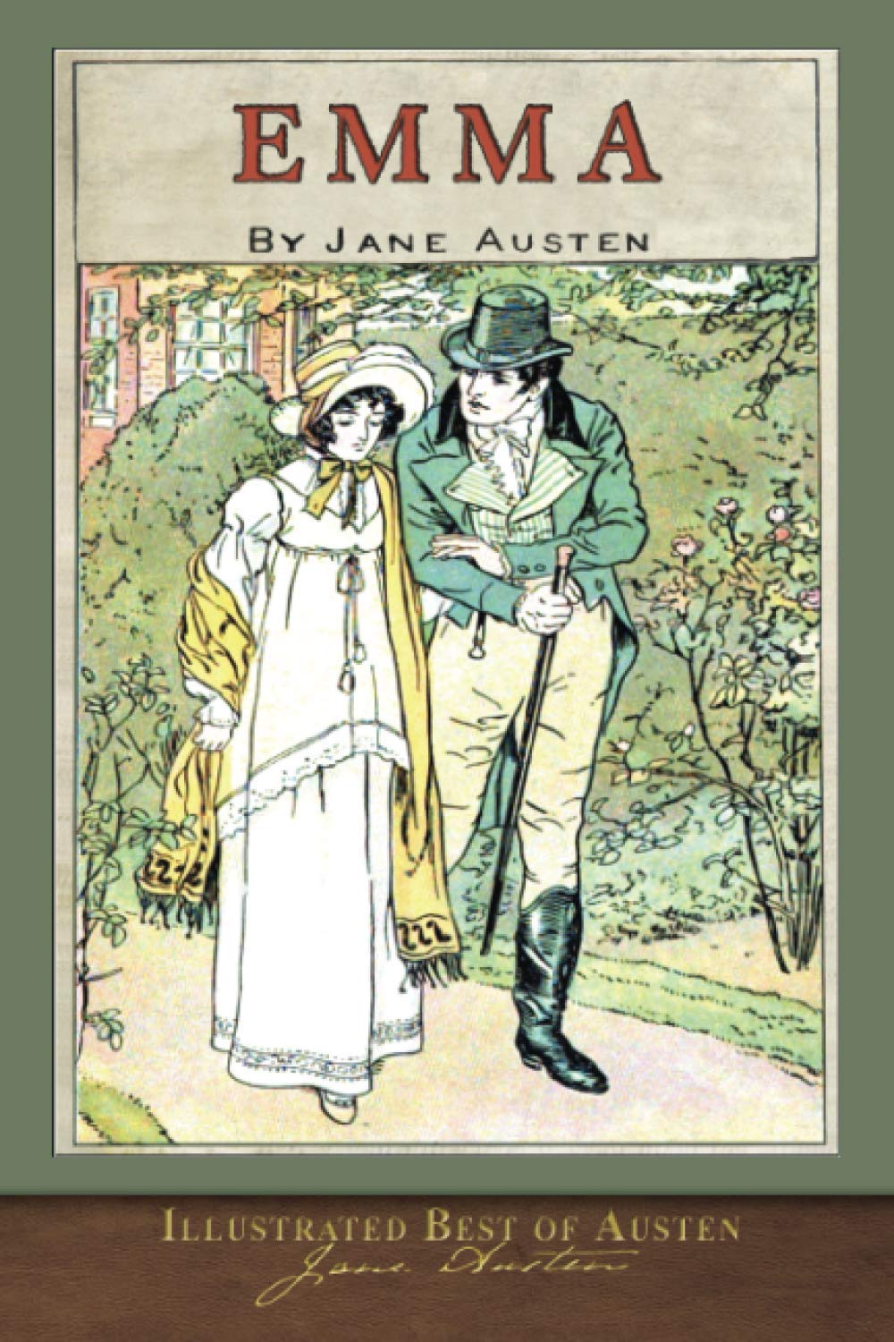 Best of Austen: Emma (Illustrated)