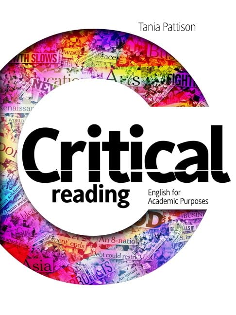 Critical Reading Reading — used book cover