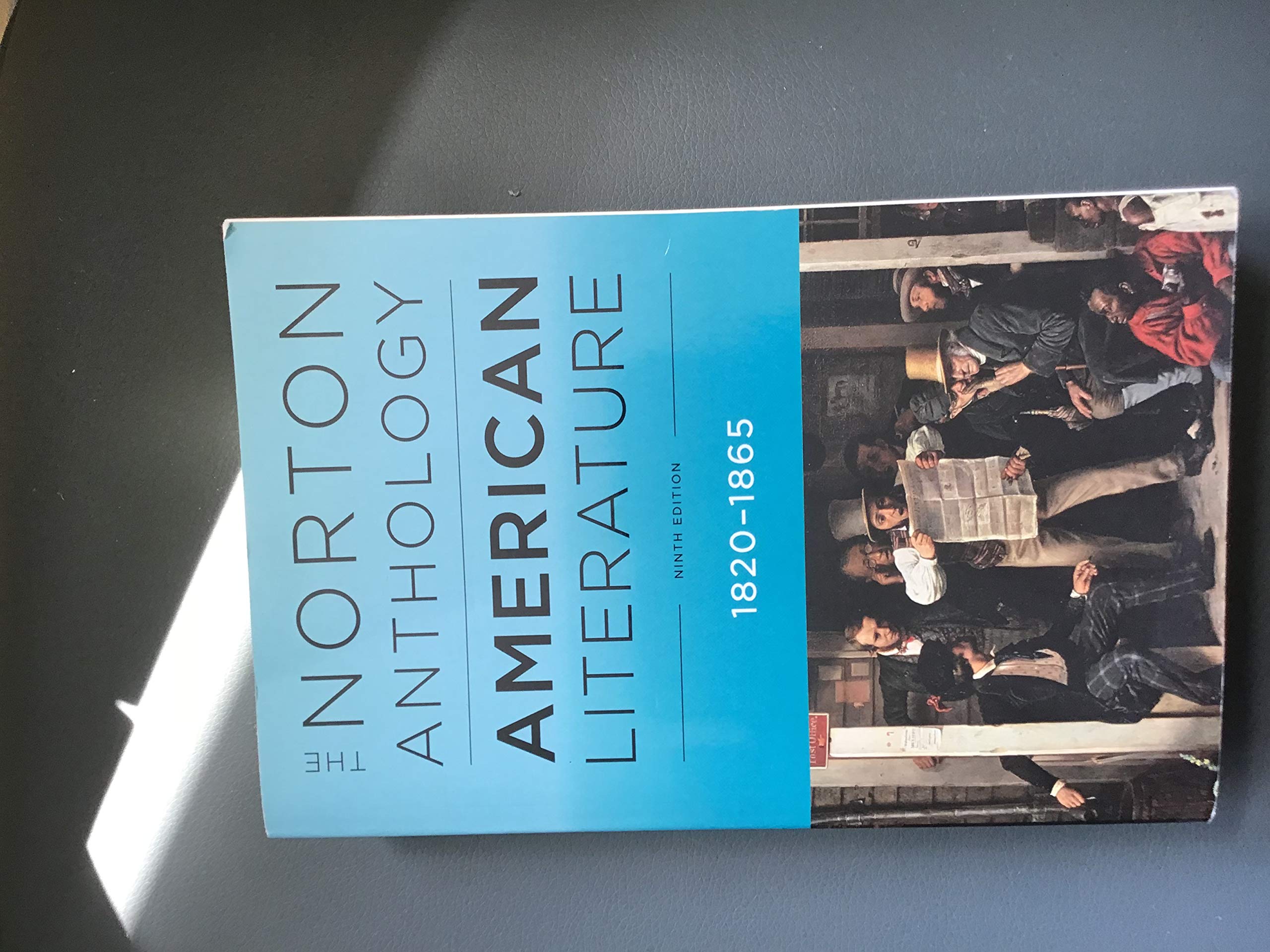The Norton Anthology of American Literature — used book cover