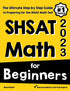 SHSAT Math for Beginners — used book cover