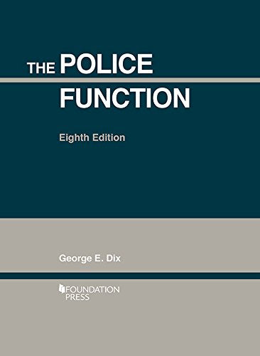 The Police Function — used book cover