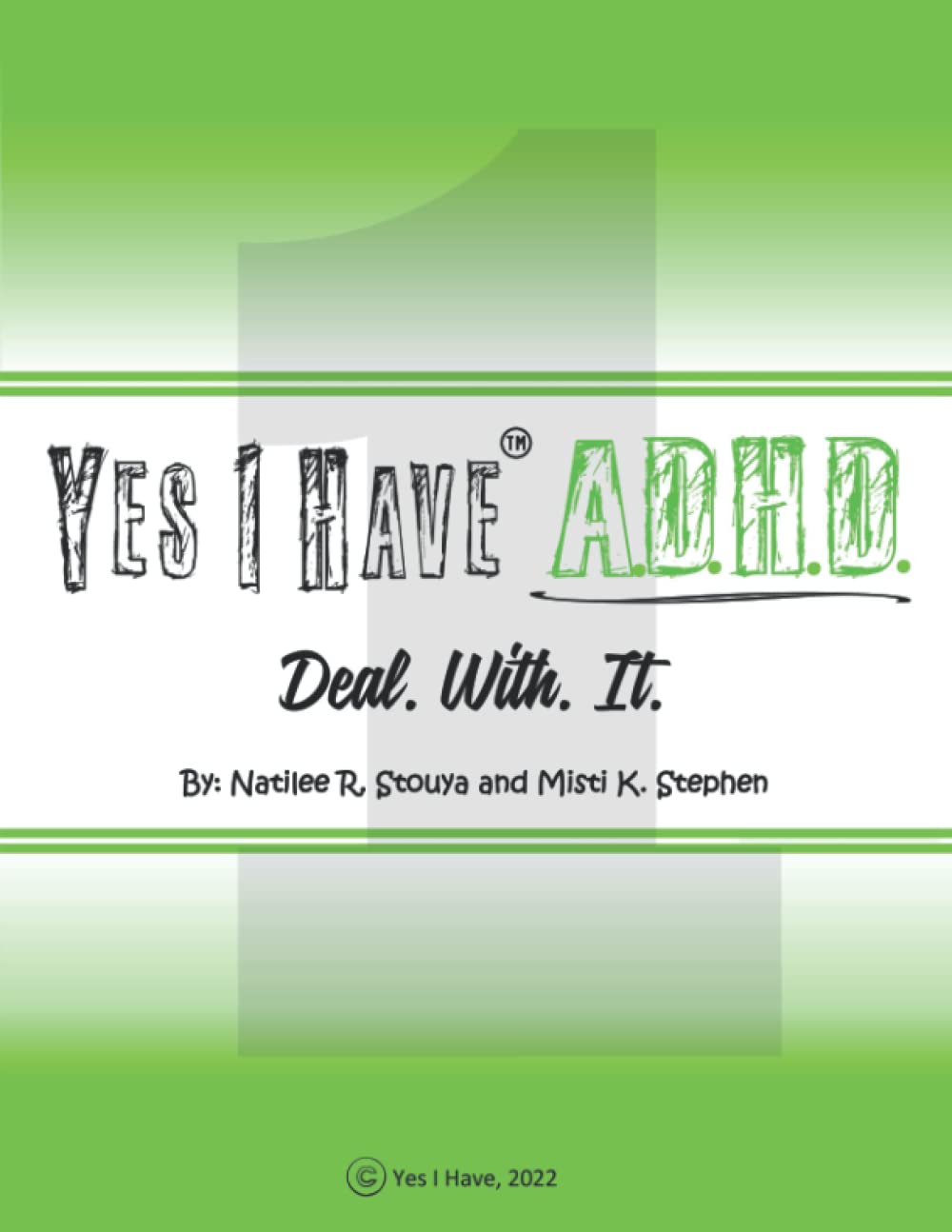Yes I Have ADHD — used book cover