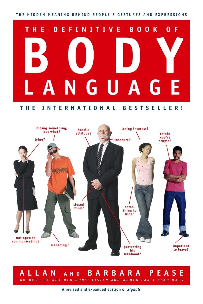The Definitive Book of Body Language — used book cover
