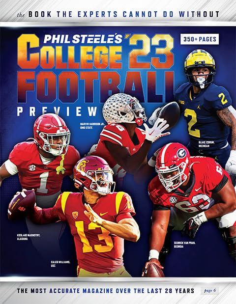 Phil Steele College Football Preview 2023 (Covers Vary)
