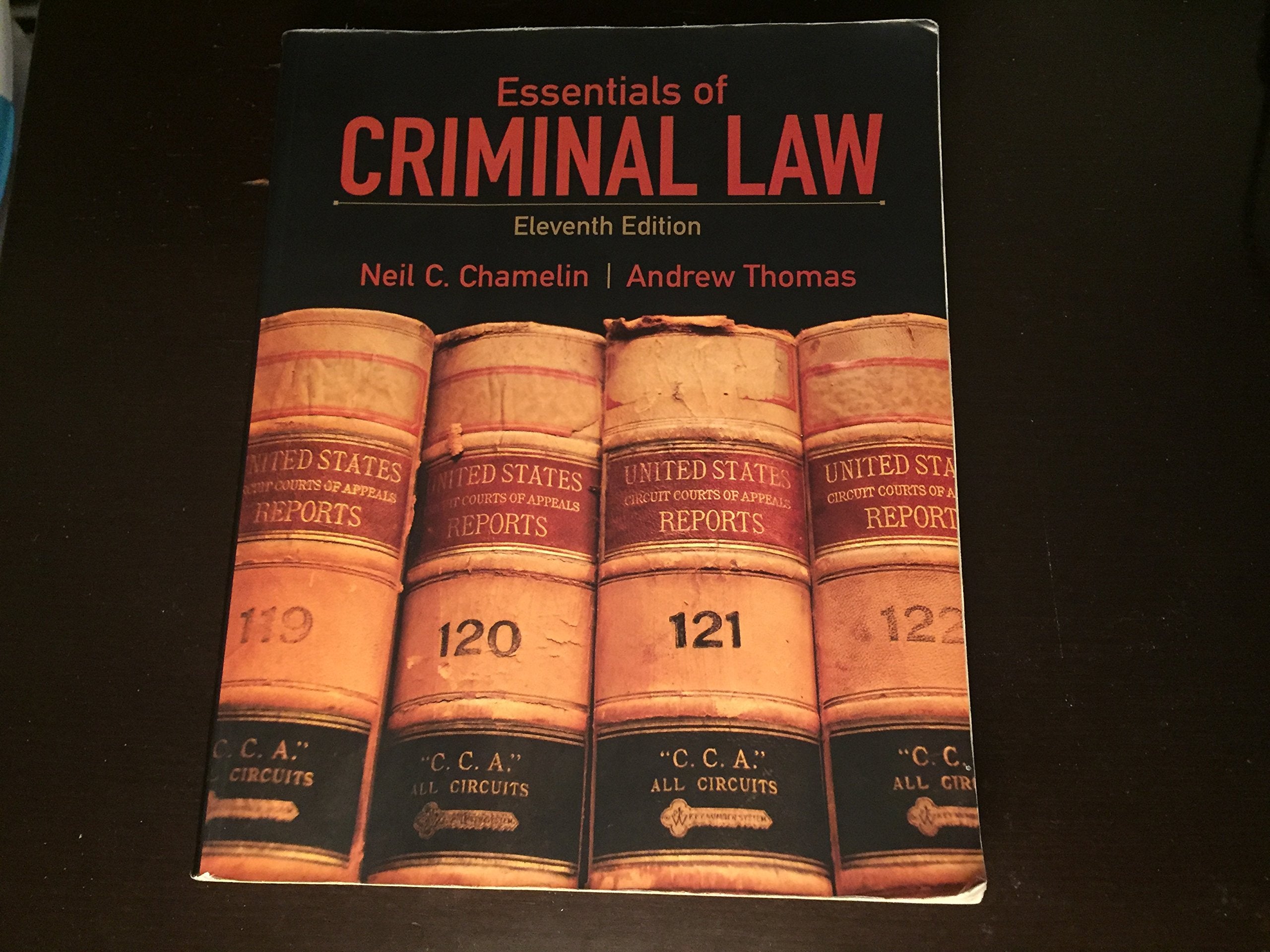 Essentials of Criminal Law — used book cover