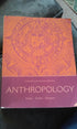 ANTHROPOLOGY >CUSTOM< — used book cover