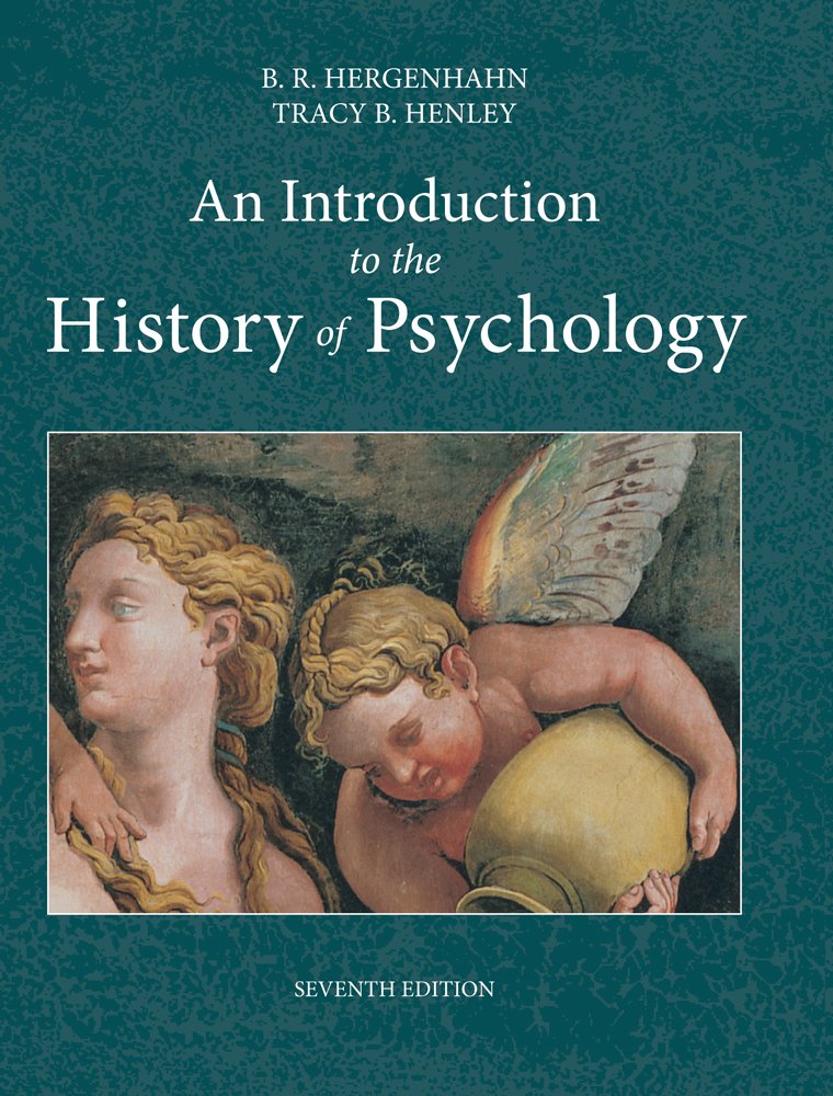 An Introduction to the History of Psychology — used book cover