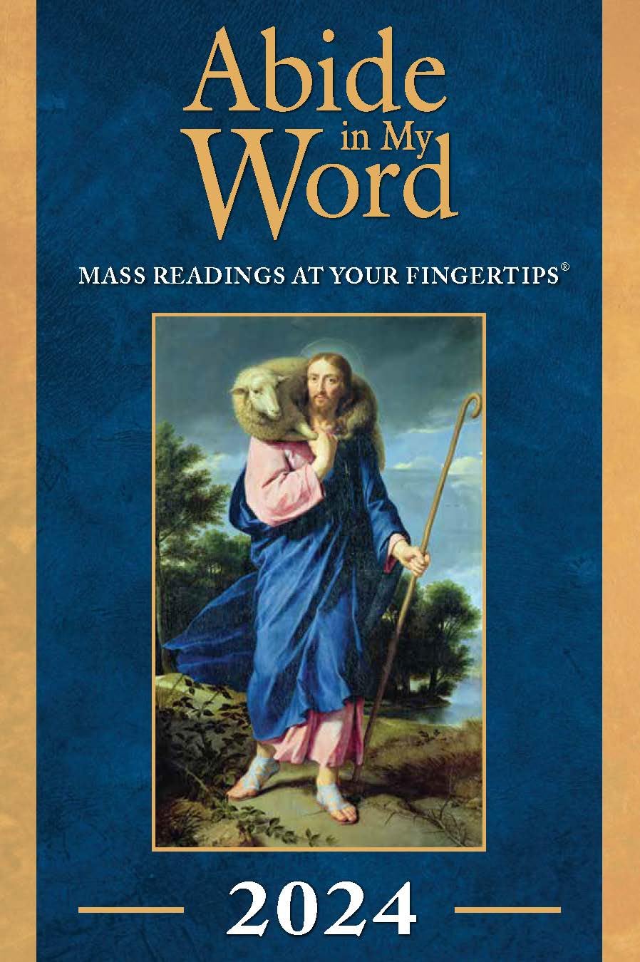 Abide in My Word 2024 — used book cover