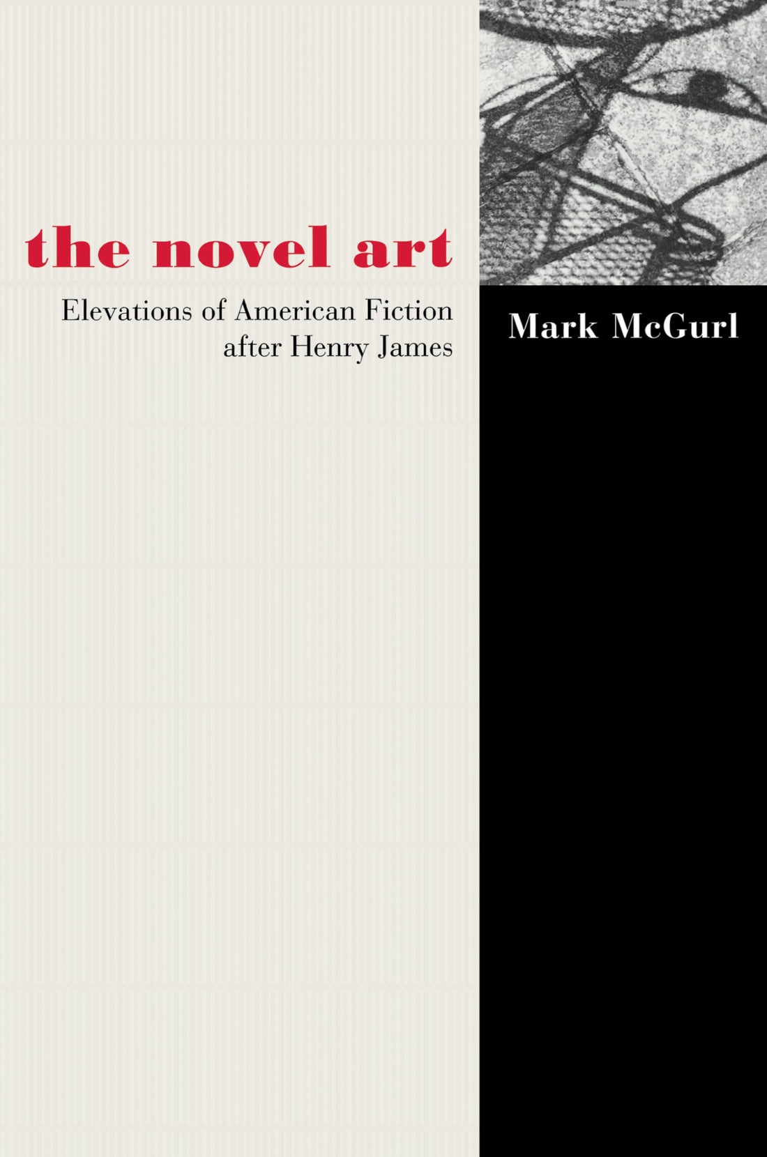 The Novel Art: Elevations of American Fiction after Henry James.