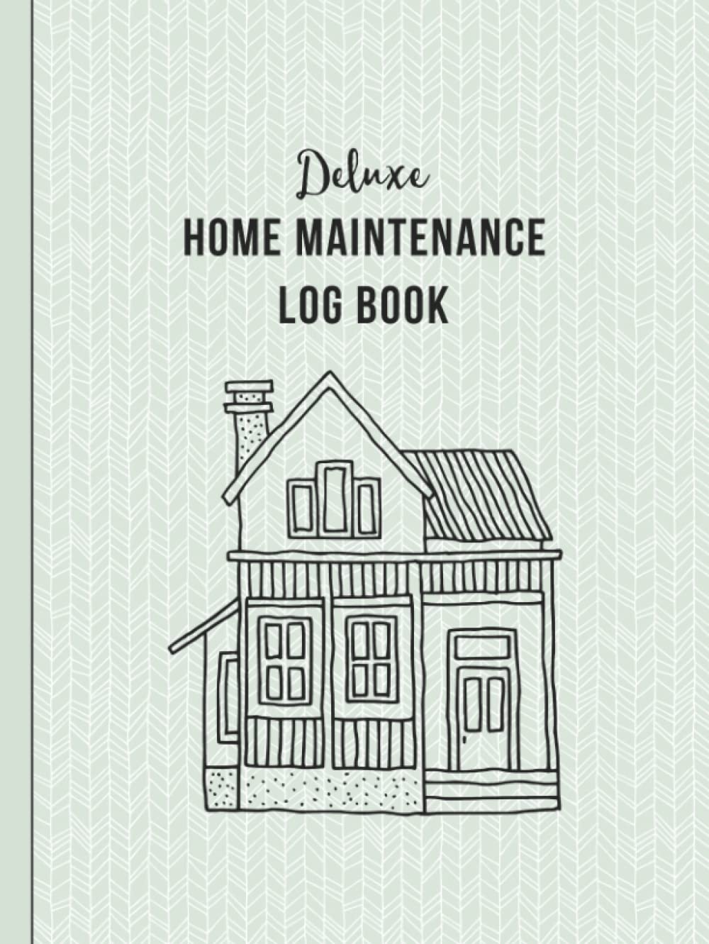 Deluxe Home Maintenance Log Book — used book cover