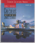 Student Solutions Manual for Stewart’s Single Variable Calculus — used book cover