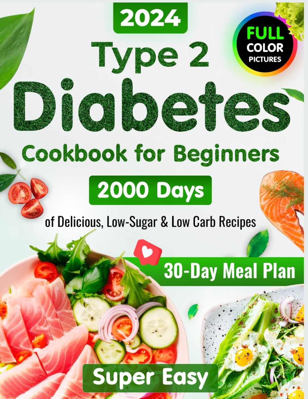 Type 2 Diabetes Cookbook for Beginners — used book cover