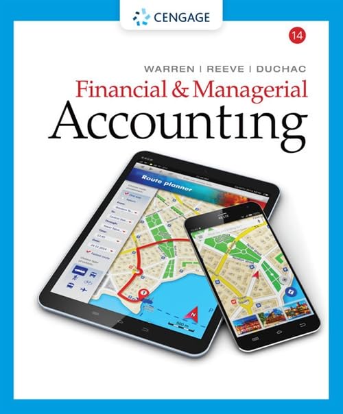 Financial &amp; Managerial Accounting — used book cover