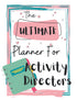 The Ultimate Planner for Activity Directors — used book cover