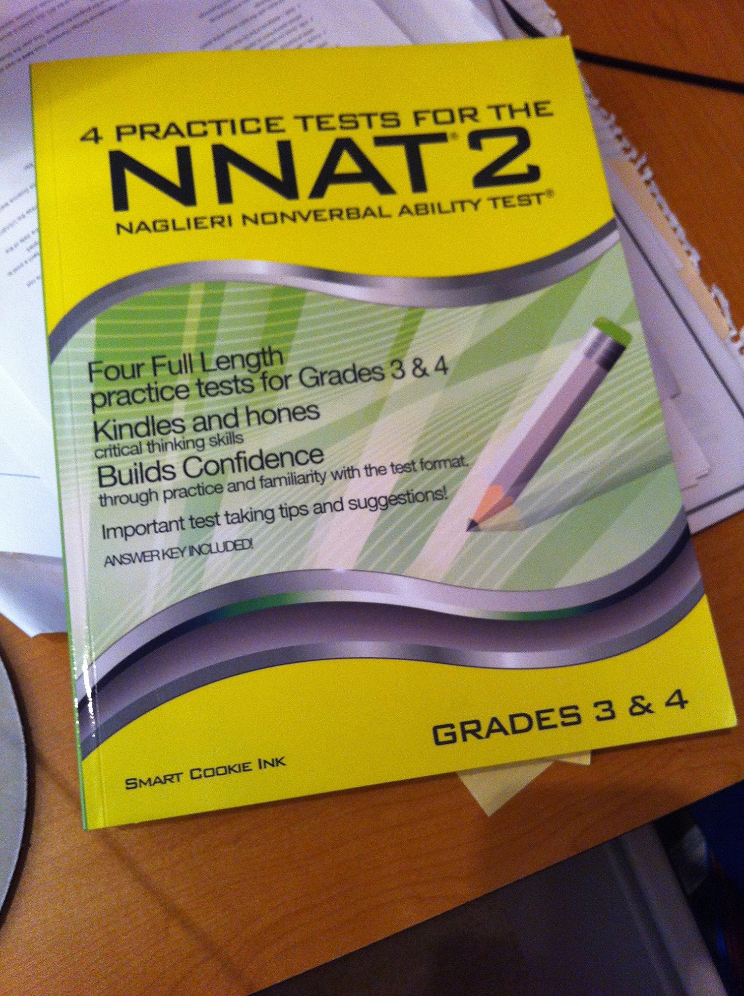 4 Practice Tests for the NNAT2 - Grades 3 &amp; 4 (Level D): FOUR FULL LENGTH Practice Tests for GRADE 3 &amp; GRADE 4 (Practice Tests for the NNAT2 - Grade 3 &amp; Grade 4)