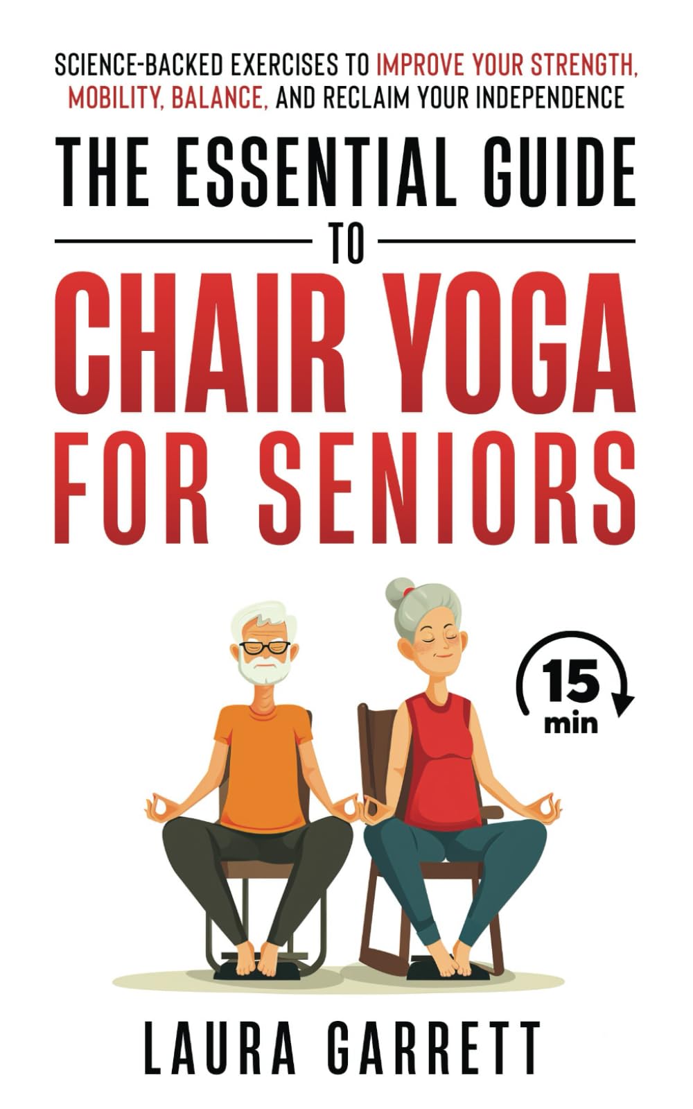 The Essential Guide to Chair Yoga for Seniors — used book cover