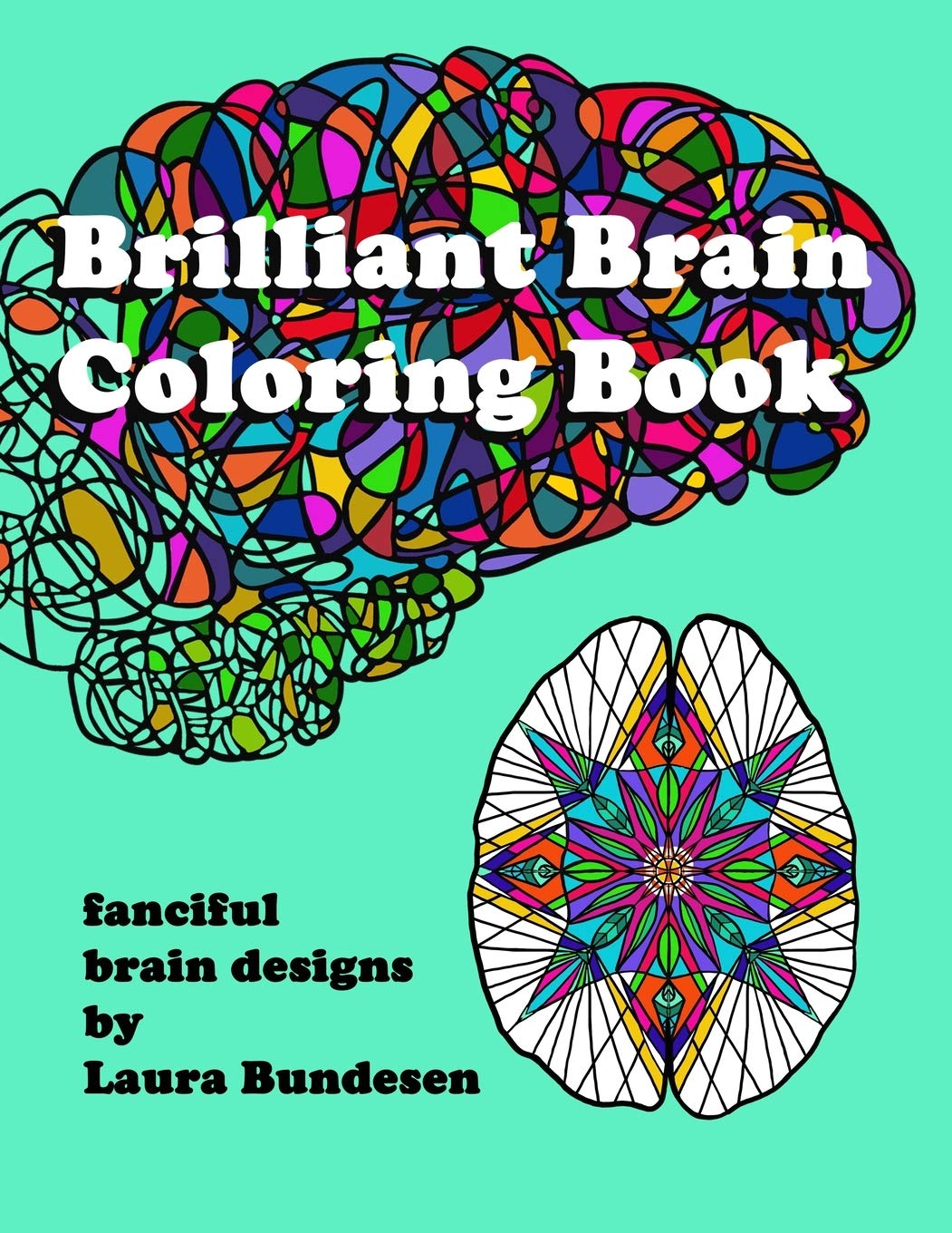 Brilliant Brain Coloring Book — used book cover