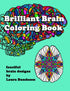 Brilliant Brain Coloring Book — used book cover