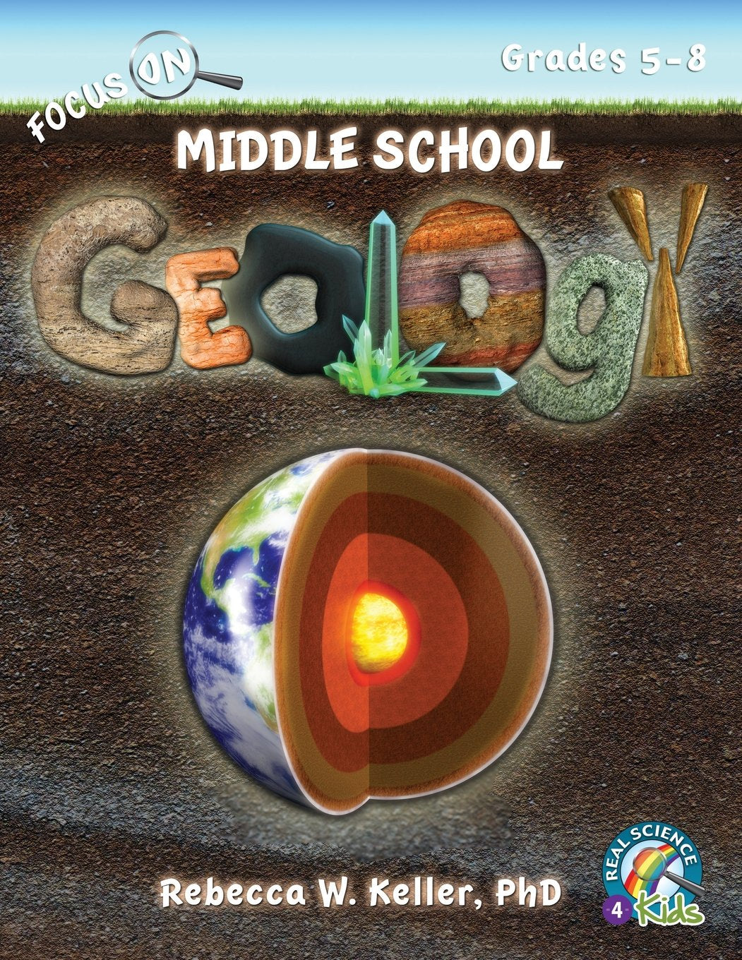 Focus On Middle School Geology Student Textbook (softcover) — used book cover