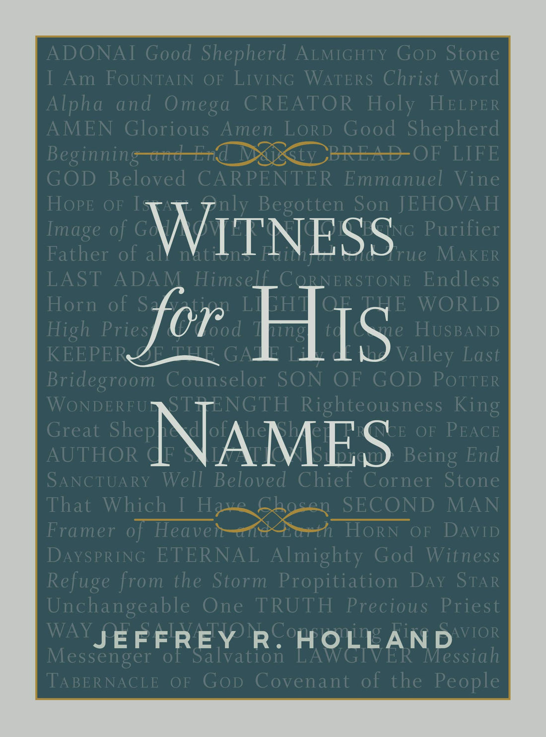 Witness for His Names — used book cover