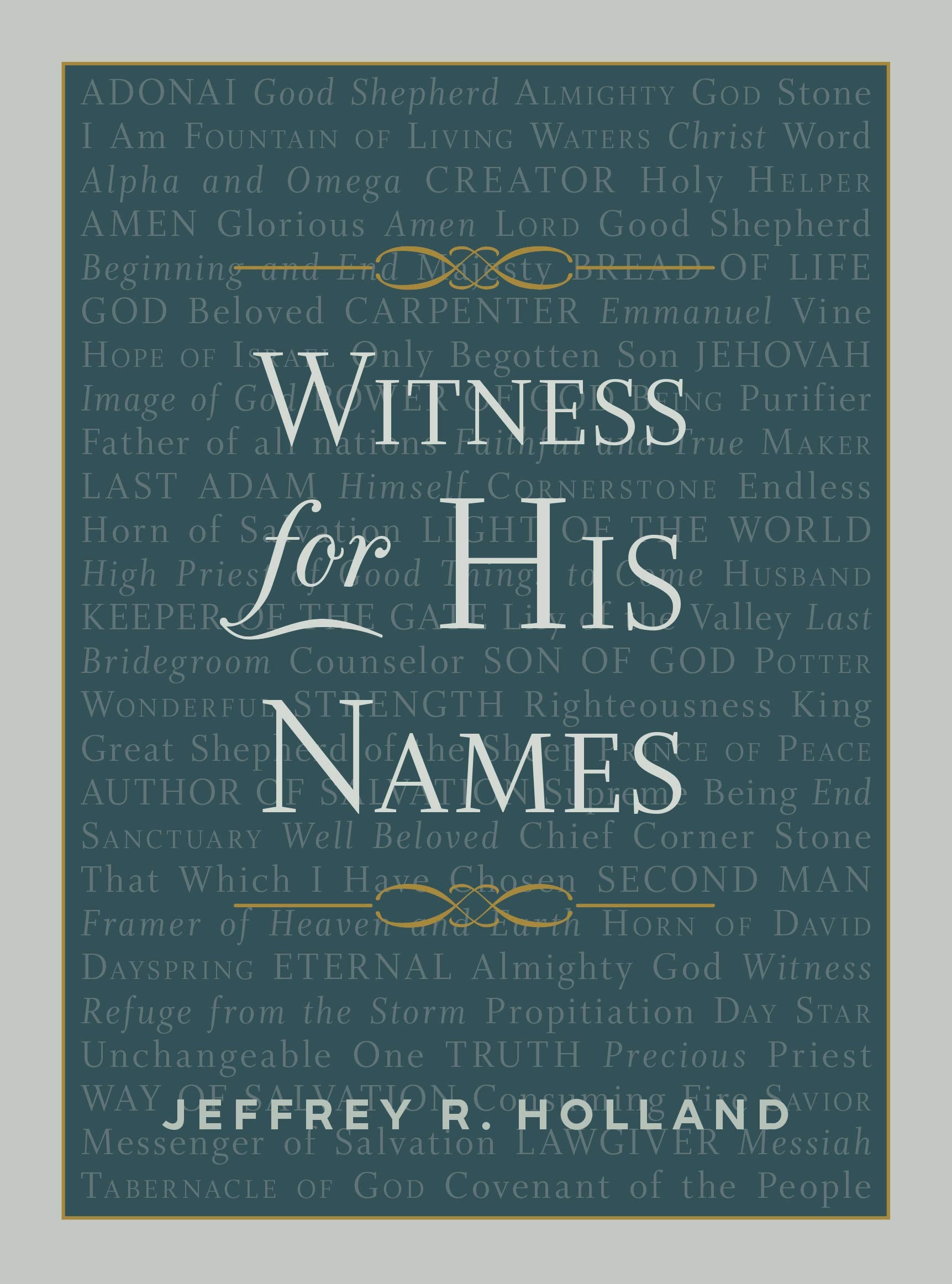Witness for His Names — used book cover