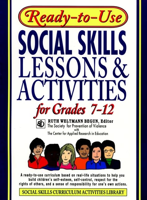 Ready-to-Use Social Skills Lessons &amp; Activities for Grades 7 - 12 — used book cover