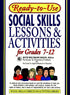 Ready-to-Use Social Skills Lessons & Activities for Grades 7 - 12 — used book cover