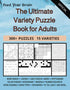 The Ultimate Variety Puzzle Book for Adults — used book cover