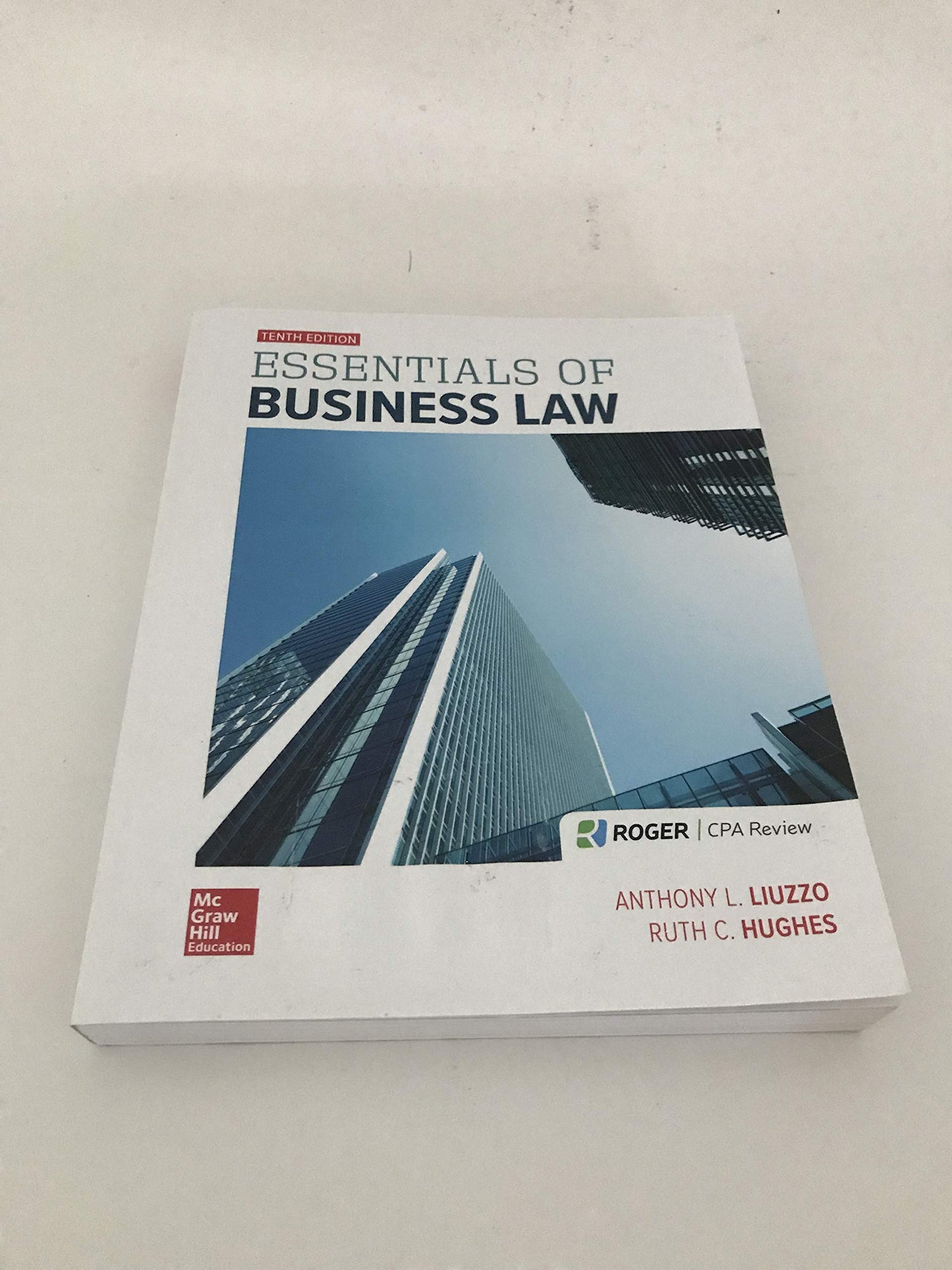 Essentials of Business Law — used book cover
