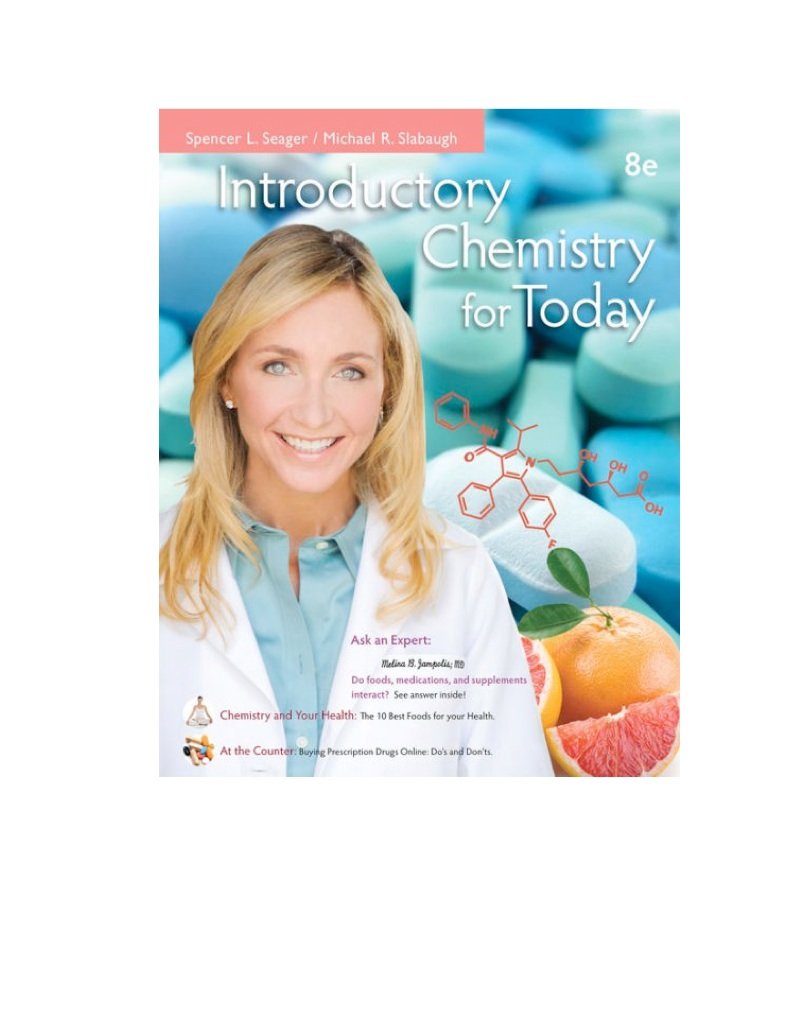 Introductory Chemistry for Today — used book cover